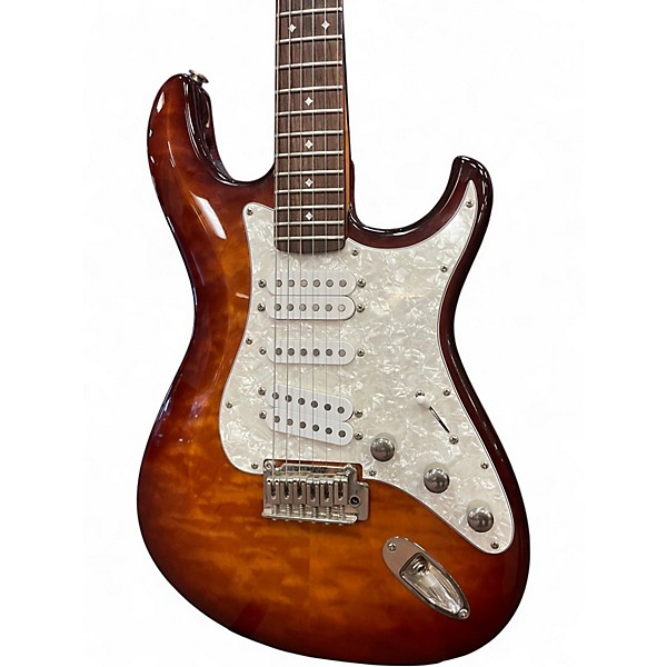 Used Taglare TAG Vintage Sunburst Solid Body Electric Guitar