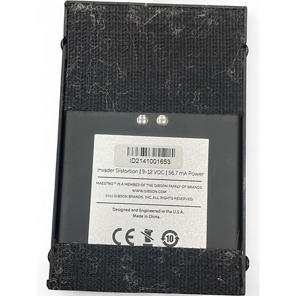 Used Maestro INVADER DISTORTION Effect Pedal