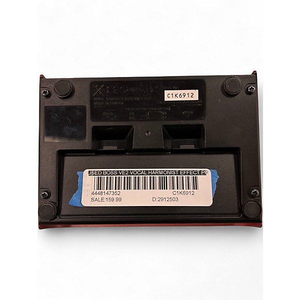 Used BOSS VE2 Vocal Harmonist Effect Processor