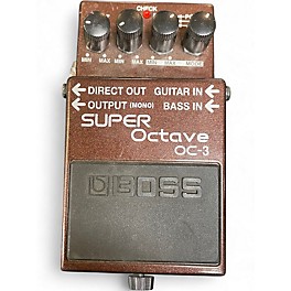 Used BOSS OC3 Super Octave Effect Pedal