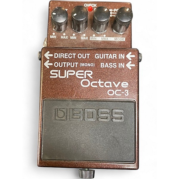 Used BOSS OC3 Super Octave Effect Pedal