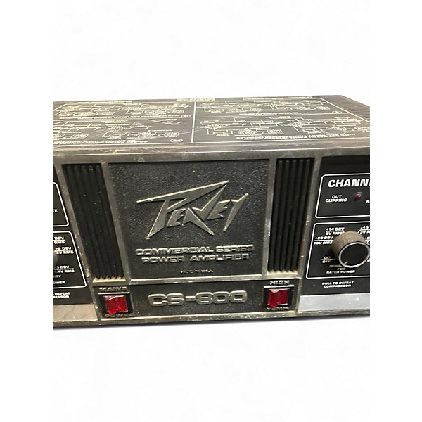 Used Peavey CS800 800W Power Amp