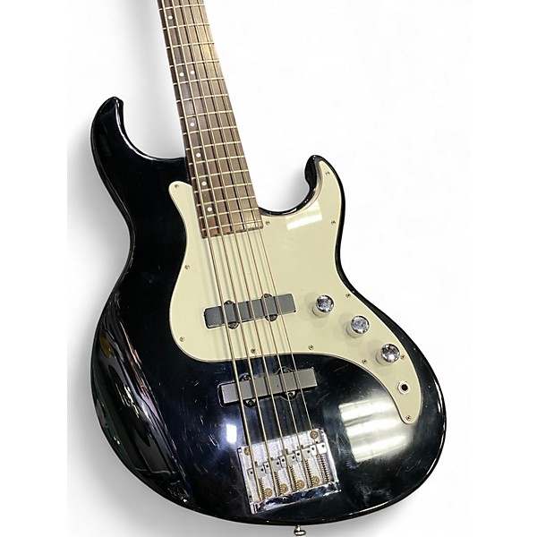 Used Samick FN-15/BK Black Electric Bass Guitar