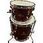 Used Ludwig 4 Piece BACKBEATS BY QUEST LOVE RED SPARKLE Drum Kit