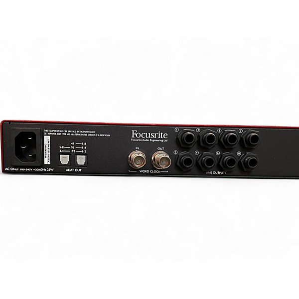 Used Focusrite Scarlett OctoPre Audio Converter