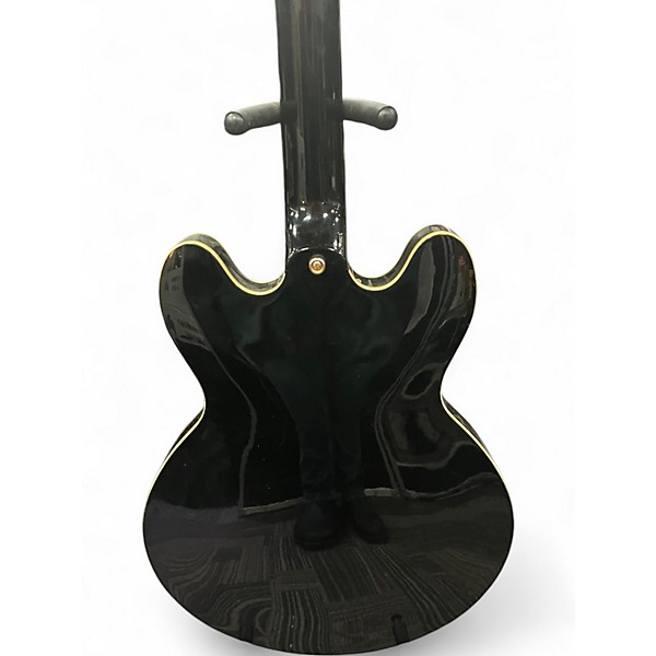 Used Epiphone Sheraton II Ebony Hollow Body Electric Guitar