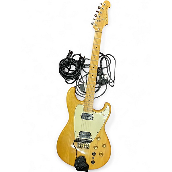 Vintage 1980s Roland G202 Natural Solid Body Electric Guitar