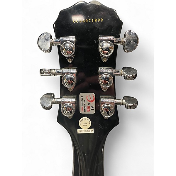 Used Epiphone SG Standard Black Solid Body Electric Guitar