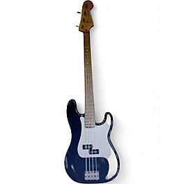 Used Fender Standard Precision Bass Black Electric Bass Guitar