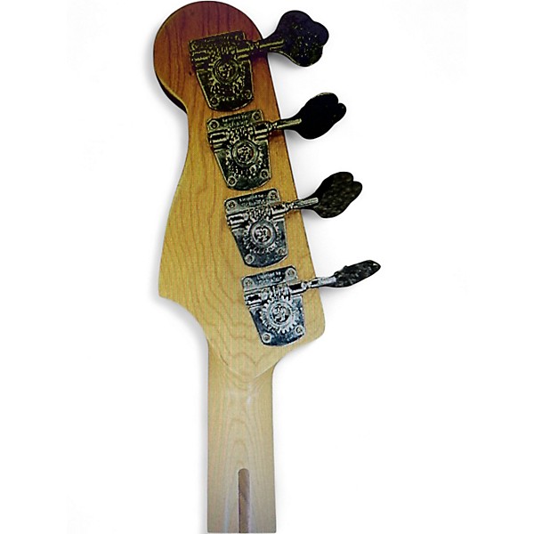 Used Fender Standard Precision Bass Black Electric Bass Guitar