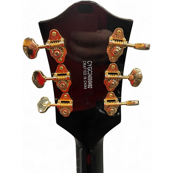 Used Gretsch Guitars g5427tg blue sparkle Hollow Body Electric Guitar