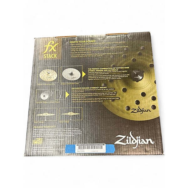 Used Zildjian 12in 12" FX STACK Cymbal