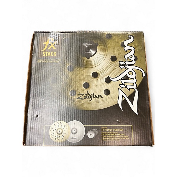 Used Zildjian 12in 12" FX STACK Cymbal