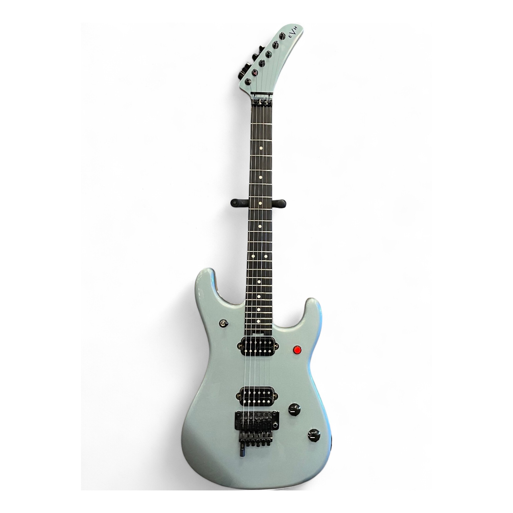 Used EVH 5150 Ice Blue Metallic Solid Body Electric Guitar Ice
