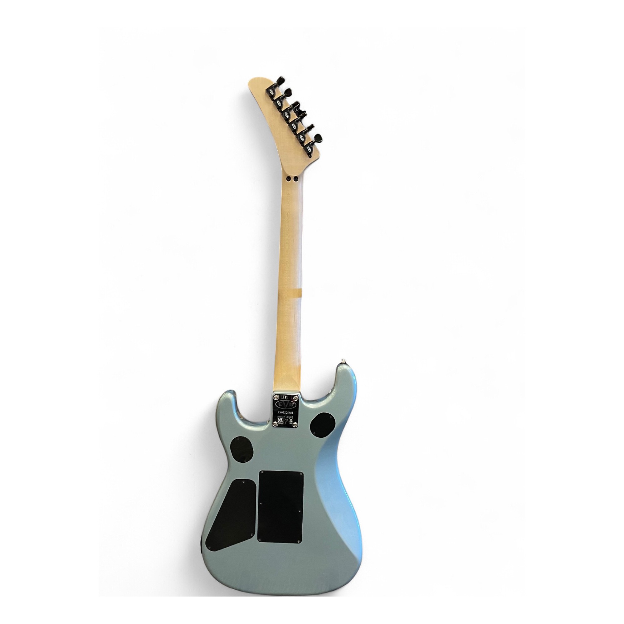 Used EVH 5150 Ice Blue Metallic Solid Body Electric Guitar Ice