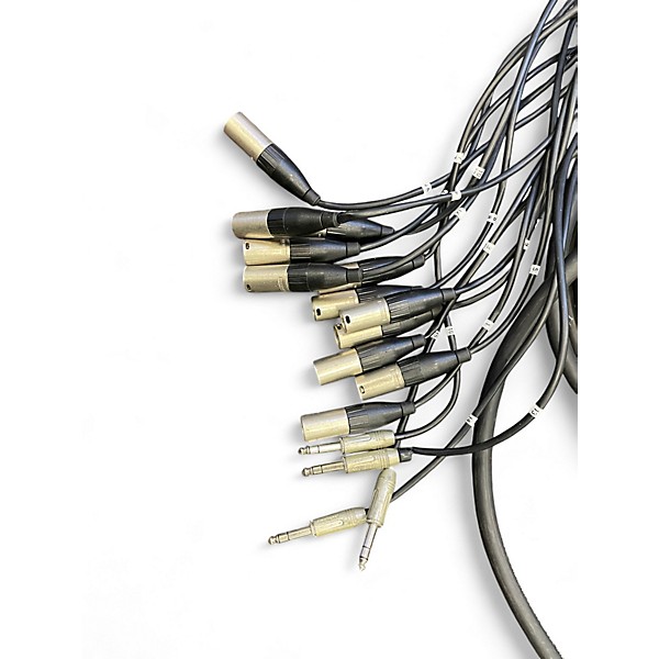 Used ProCo SMA1204FQB25 25FT 12 CH XLR 4 1/4 RETURN Snake