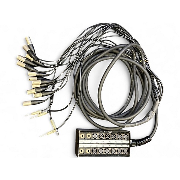 Used ProCo SMA1204FQB25 25FT 12 CH XLR 4 1/4 RETURN Snake