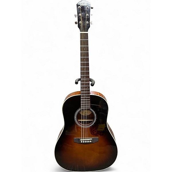 Used Guild DS-240 3 Tone Sunburst Acoustic Guitar