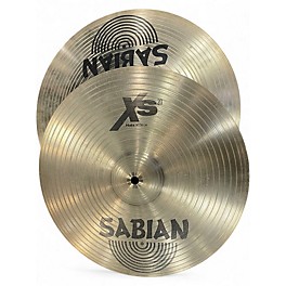 Used SABIAN 14in XS20 Hi Hat Pair Cymbal