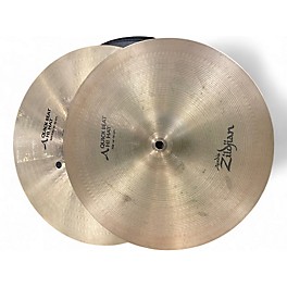 Used Zildjian 14in Quick Beat Hi Hat Pair Cymbal