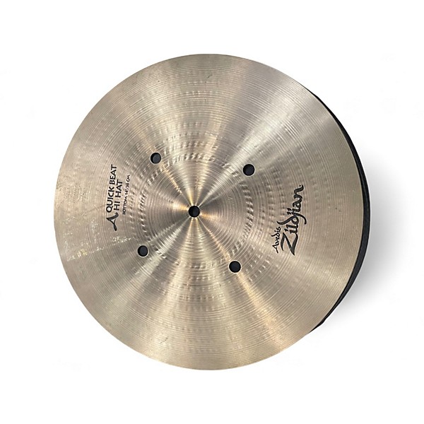 Used Zildjian 14in Quick Beat Hi Hat Pair Cymbal