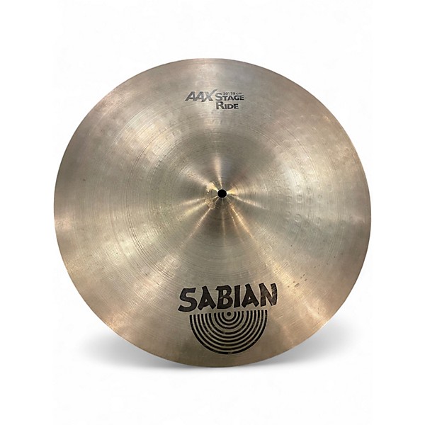 Used SABIAN 20in AAX Stage Ride Cymbal