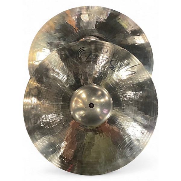 Used SABIAN 14in AAX MEDIUM HATS PAIR Cymbal