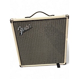 Used Fender Rumble 25 25W 1x8 White Bass Combo Amp