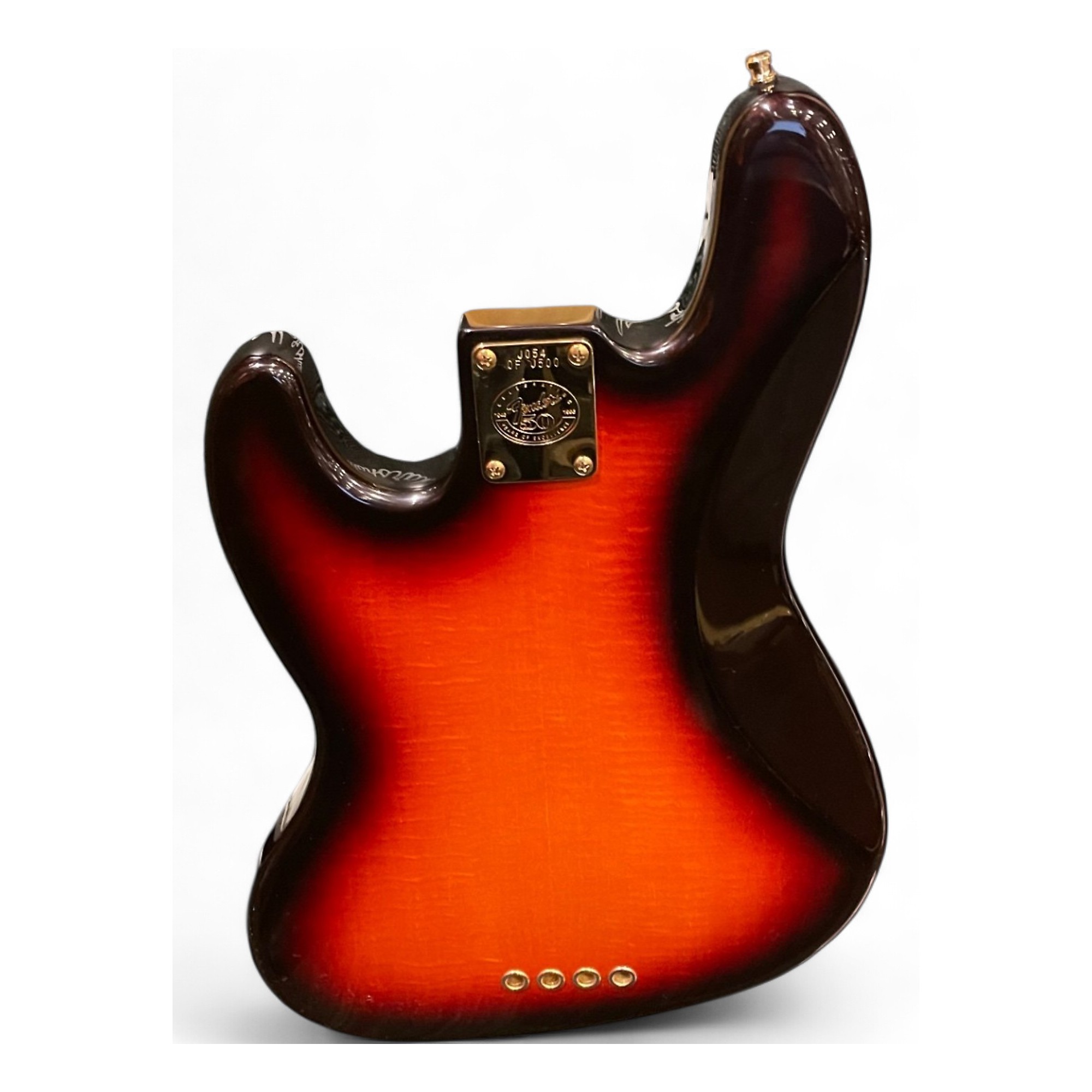 Used Fender 50th anniversary Jazz Bass 3 Color Sunburst Electric