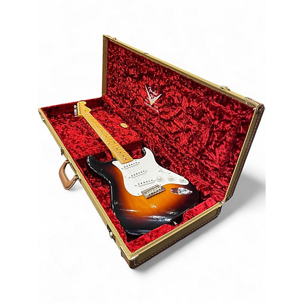 Used Fender 70th Anniversary Stratocaster Closet Classic Wide Fade Solid Body Electric Guitar