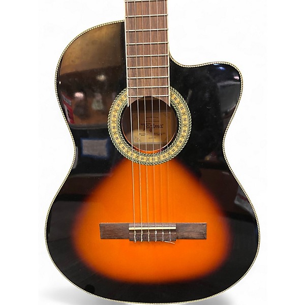 Used Tagima WS10EQ 2 Color Sunburst Classical Acoustic Electric Guitar