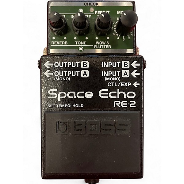 Used BOSS RE2 Space Echo Effect Pedal
