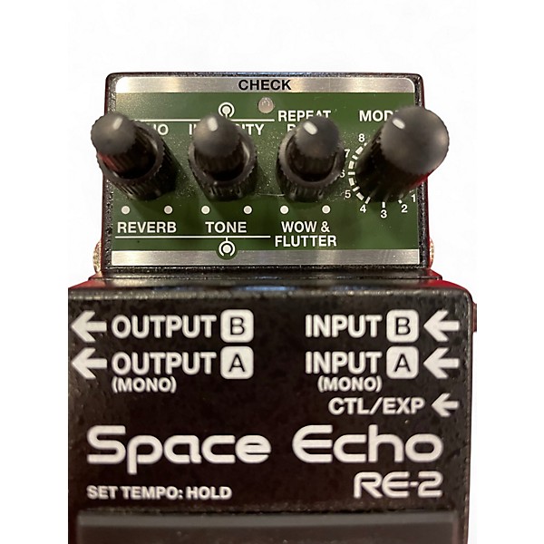 Used BOSS RE2 Space Echo Effect Pedal