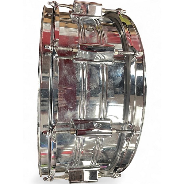 Used 1999 Pearl 14in Student Snare Kit Chrome Drum