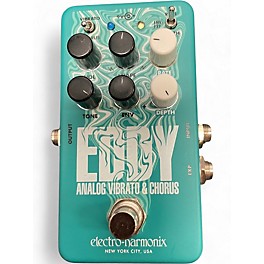 Used Electro-Harmonix Eddy Analog Vibrato and Chorus Effect Pedal