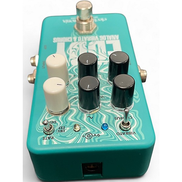 Used Electro-Harmonix Eddy Analog Vibrato and Chorus Effect Pedal
