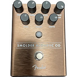 Used Fender Smolder Acoustic OD Effect Pedal