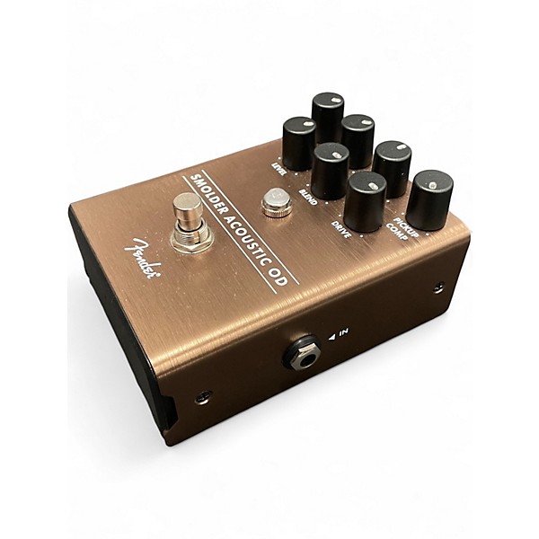 Used Fender Smolder Acoustic OD Effect Pedal