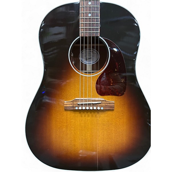 Used Gibson J45 Standard Vintage Sunburst Acoustic Electric Guitar