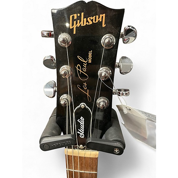 Used Gibson Les Paul Studio Worn Cherry Solid Body Electric Guitar