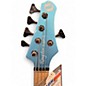Used MTD Kingston Super 5 Ice Blue Metallic Electric Bass Guitar