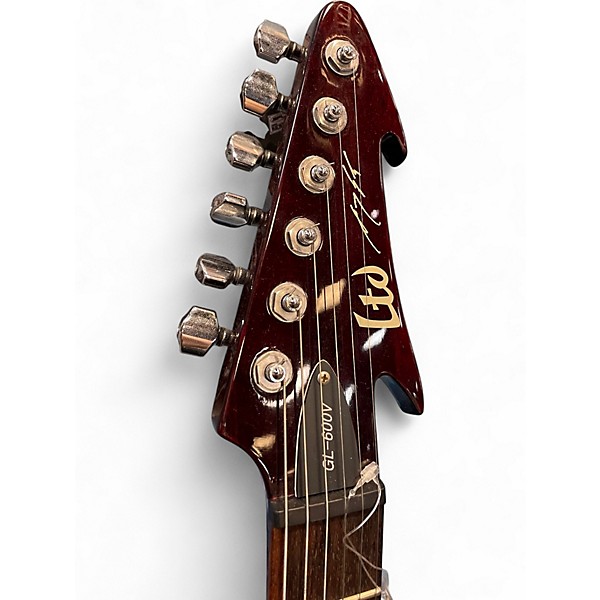 Used Ltd GL600V Cherry Solid Body Electric Guitar