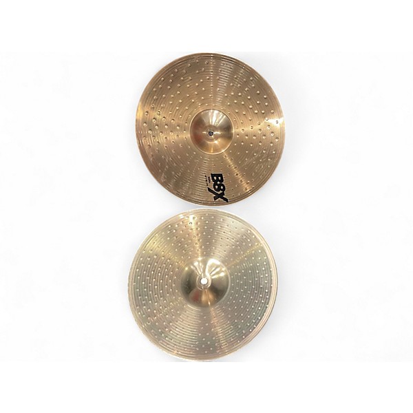 Used SABIAN 14in B8X HIHAT PAIR Cymbal