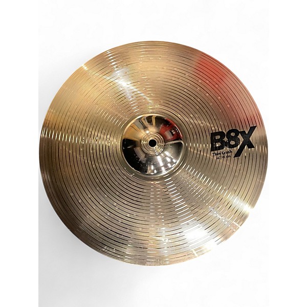 Used SABIAN 16in B8X THIN CRASH Cymbal