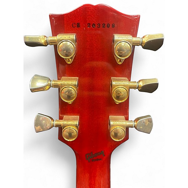 Used Gibson Les Paul Custom Gloss Wine Solid Body Electric Guitar