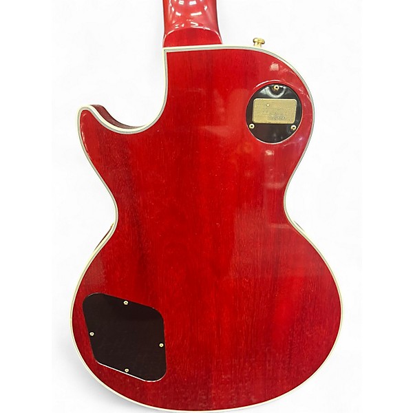 Used Gibson Les Paul Custom Gloss Wine Solid Body Electric Guitar