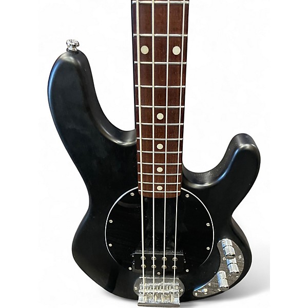 Used Sterling by Music Man sub series Matt Black Electric Bass Guitar