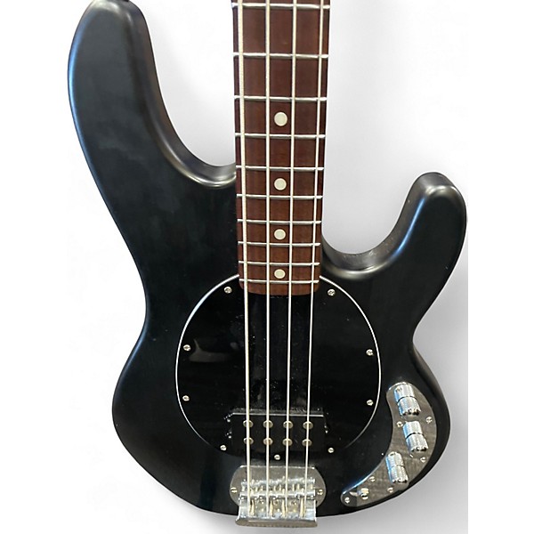 Used Sterling by Music Man sub series Matt Black Electric Bass Guitar