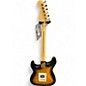 Used Fender 50TH ANNVERSARY AMERICAN DELUXE STRATOCASTER 2 Tone Sunburst Solid Body Electric Guitar
