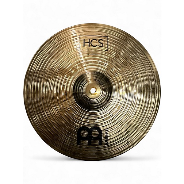 Used MEINL 14in HCS Hi Hat Pair Cymbal